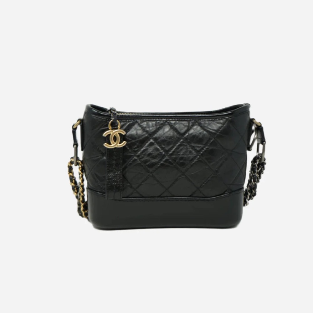 Pre-Owned Chanel 2020-2021 Gabrielle Shoulder Bag Small
